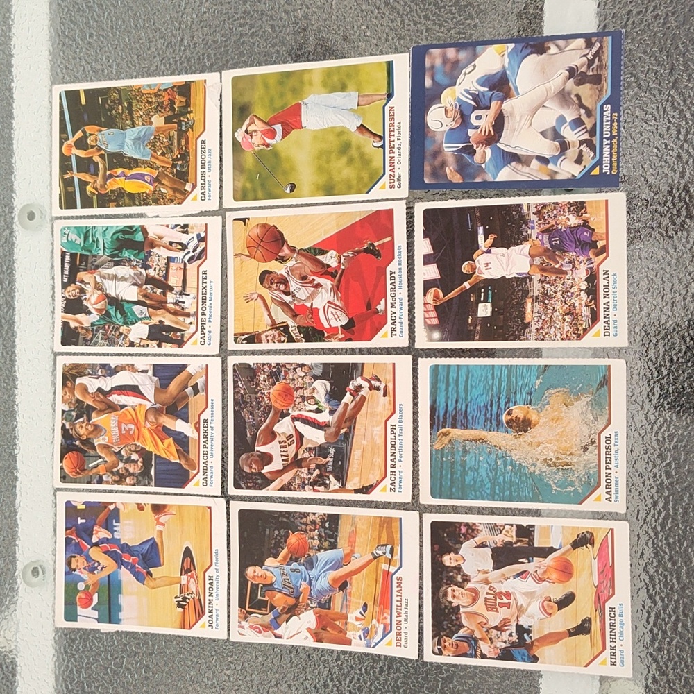 Sports Illustrated Kids Trading Cards #7 - Set of 12 - GUC